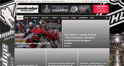 Desktop Screenshot of insideedgehockeynews.com
